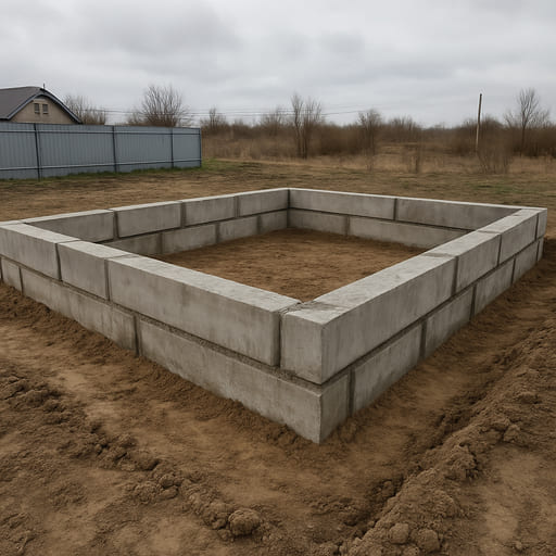 ФБС для гаража 6×8