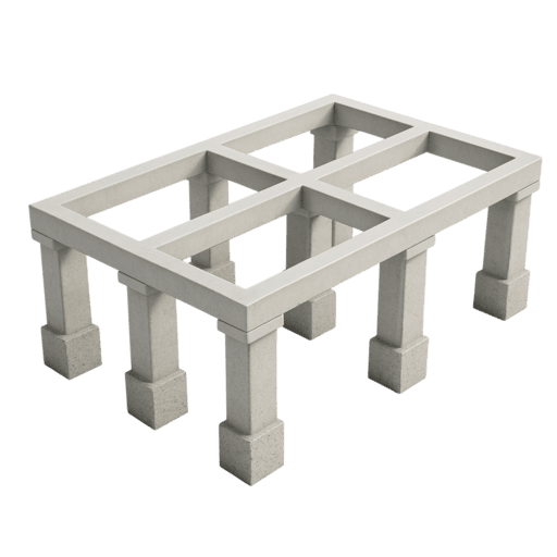 Столбчатый фундамент в СПб